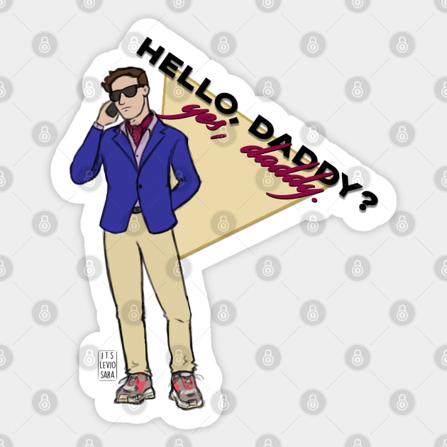 Jake Peralta Daddy Sticker by itsleviosara